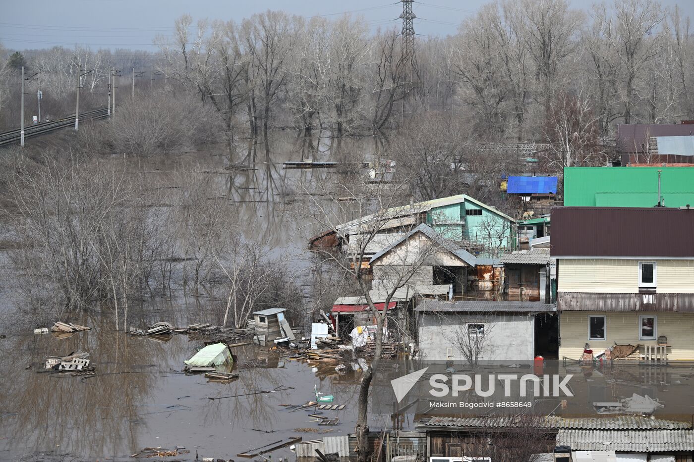 Russia Orenburg Floods