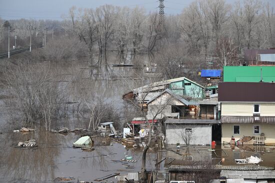 Russia Orenburg Floods