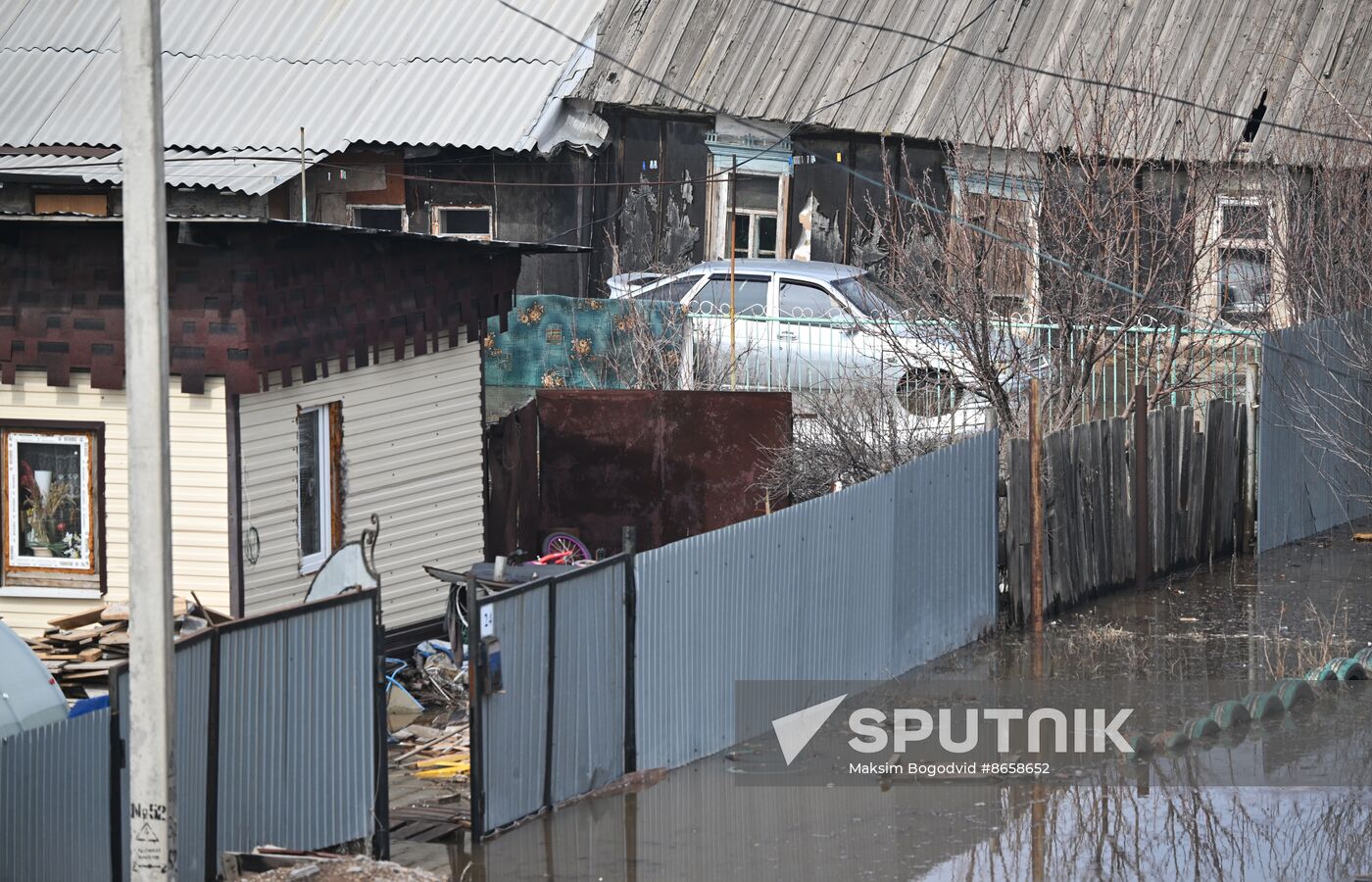 Russia Orenburg Floods