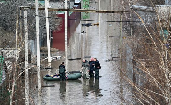 Russia Orenburg Floods