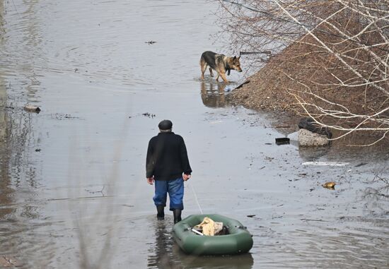 Russia Orenburg Floods