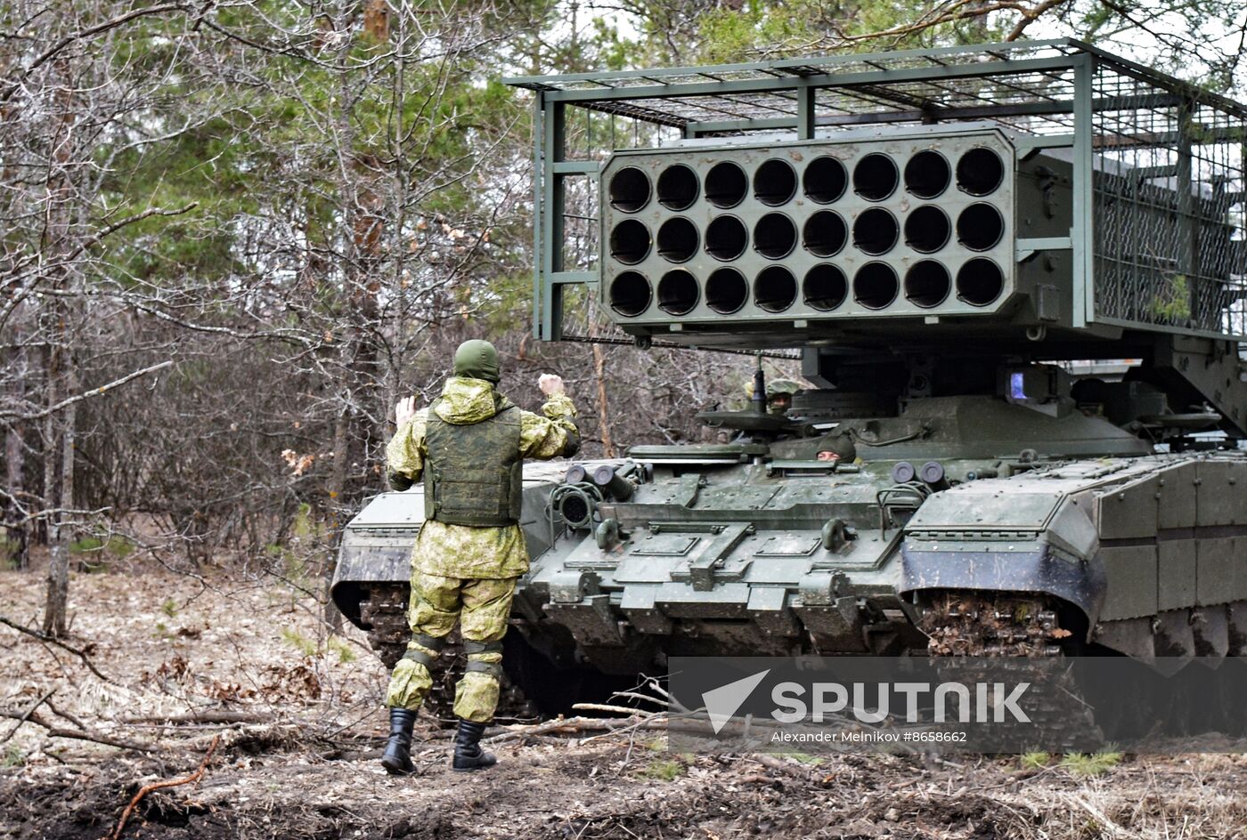 Russia Defence Heavy Flamethrowers