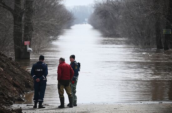 Russia Orenburg Floods