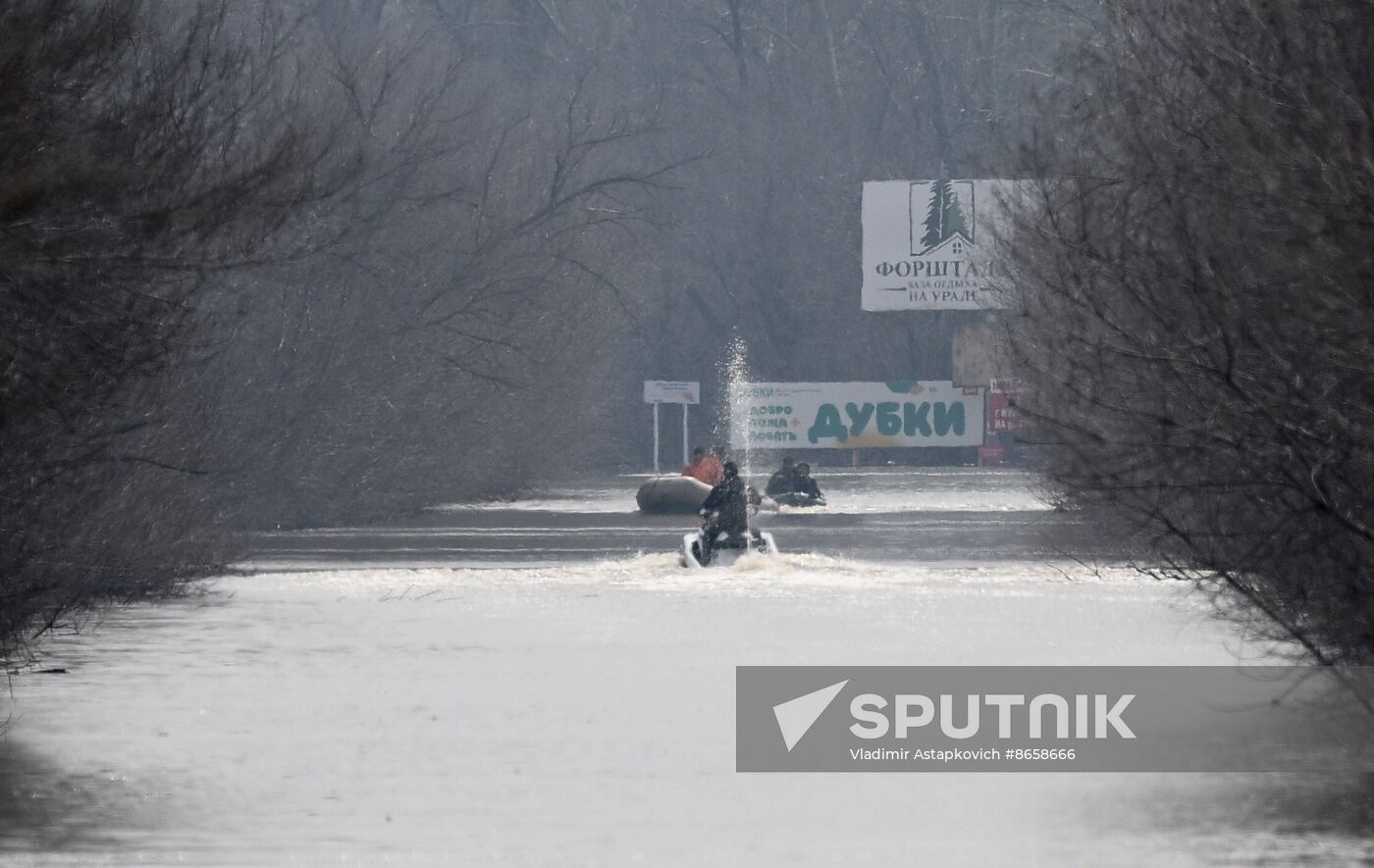 Russia Orenburg Floods