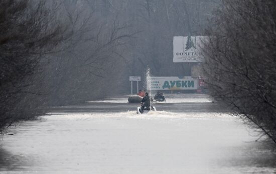 Russia Orenburg Floods