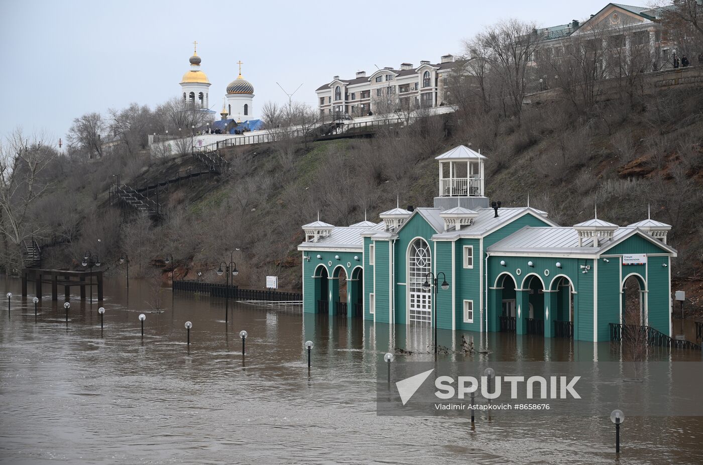 Russia Orenburg Floods