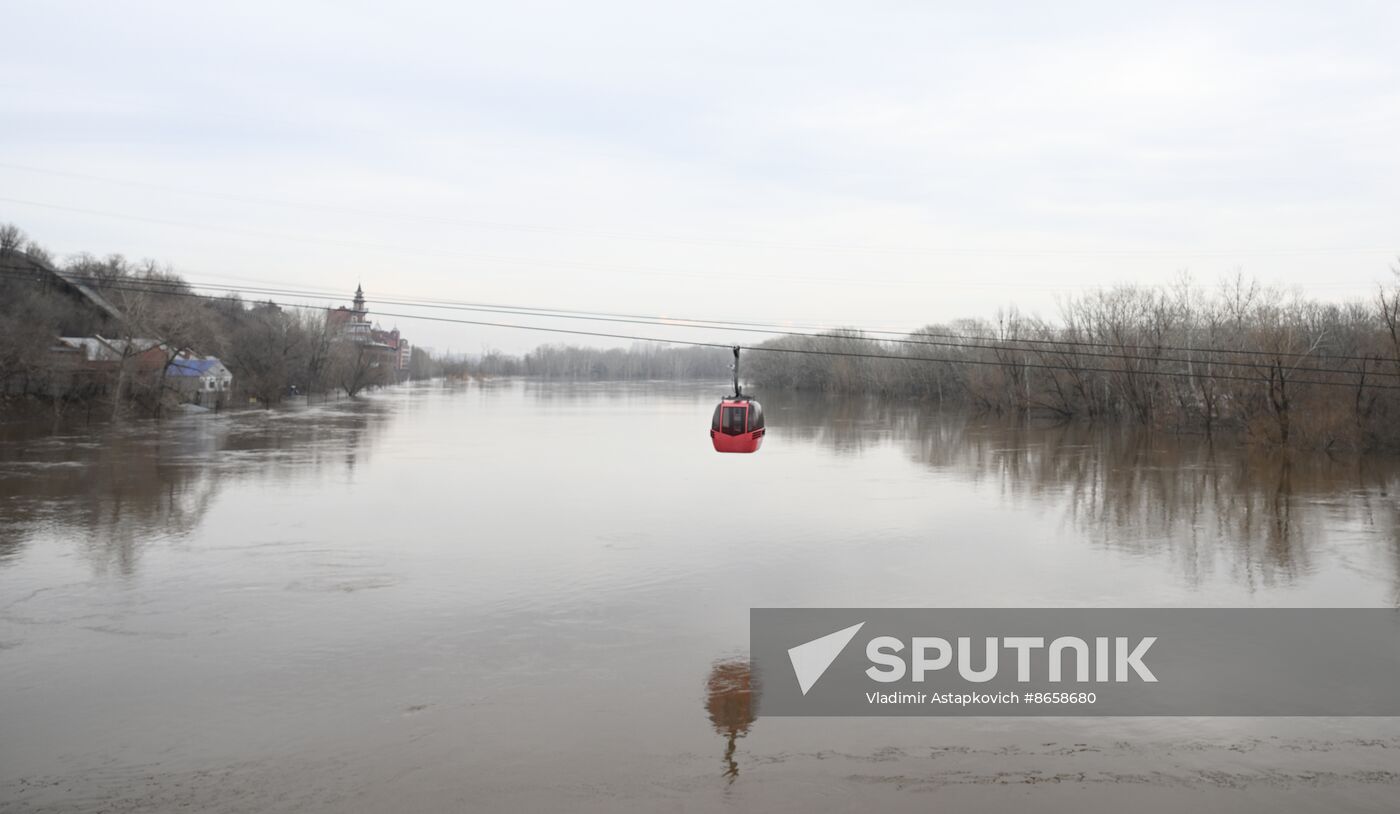 Russia Orenburg Floods