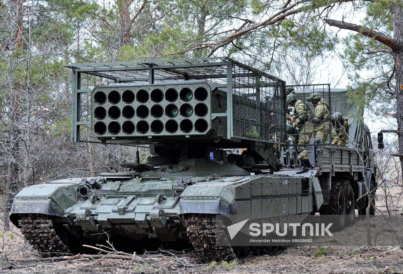 Russia Defence Heavy Flamethrowers