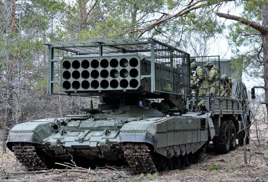 Russia Defence Heavy Flamethrowers