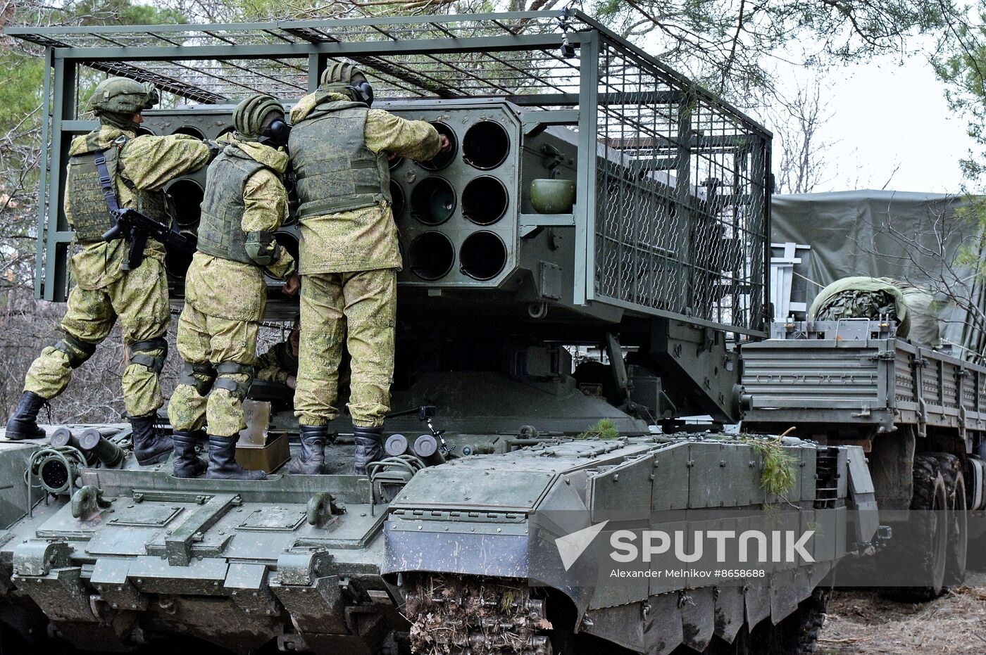 Russia Defence Heavy Flamethrowers