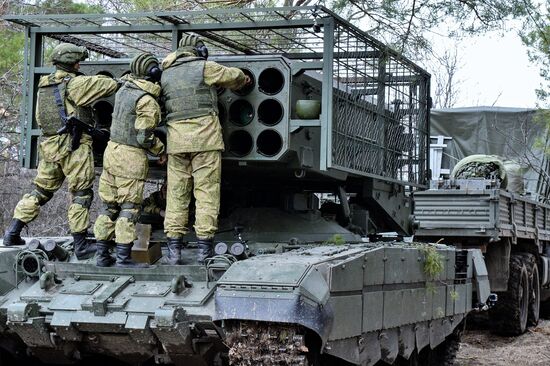 Russia Defence Heavy Flamethrowers