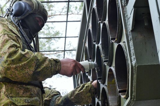 Russia Defence Heavy Flamethrowers