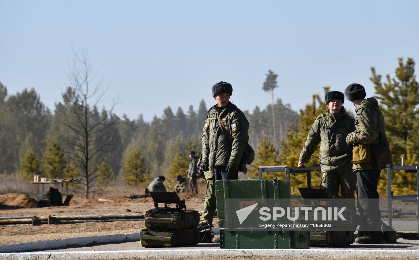 Russia Defence Cadets Training Session