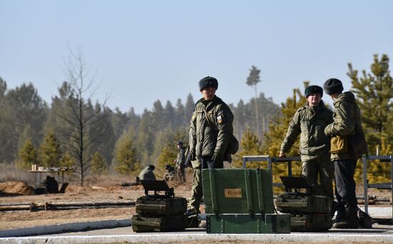 Russia Defence Cadets Training Session