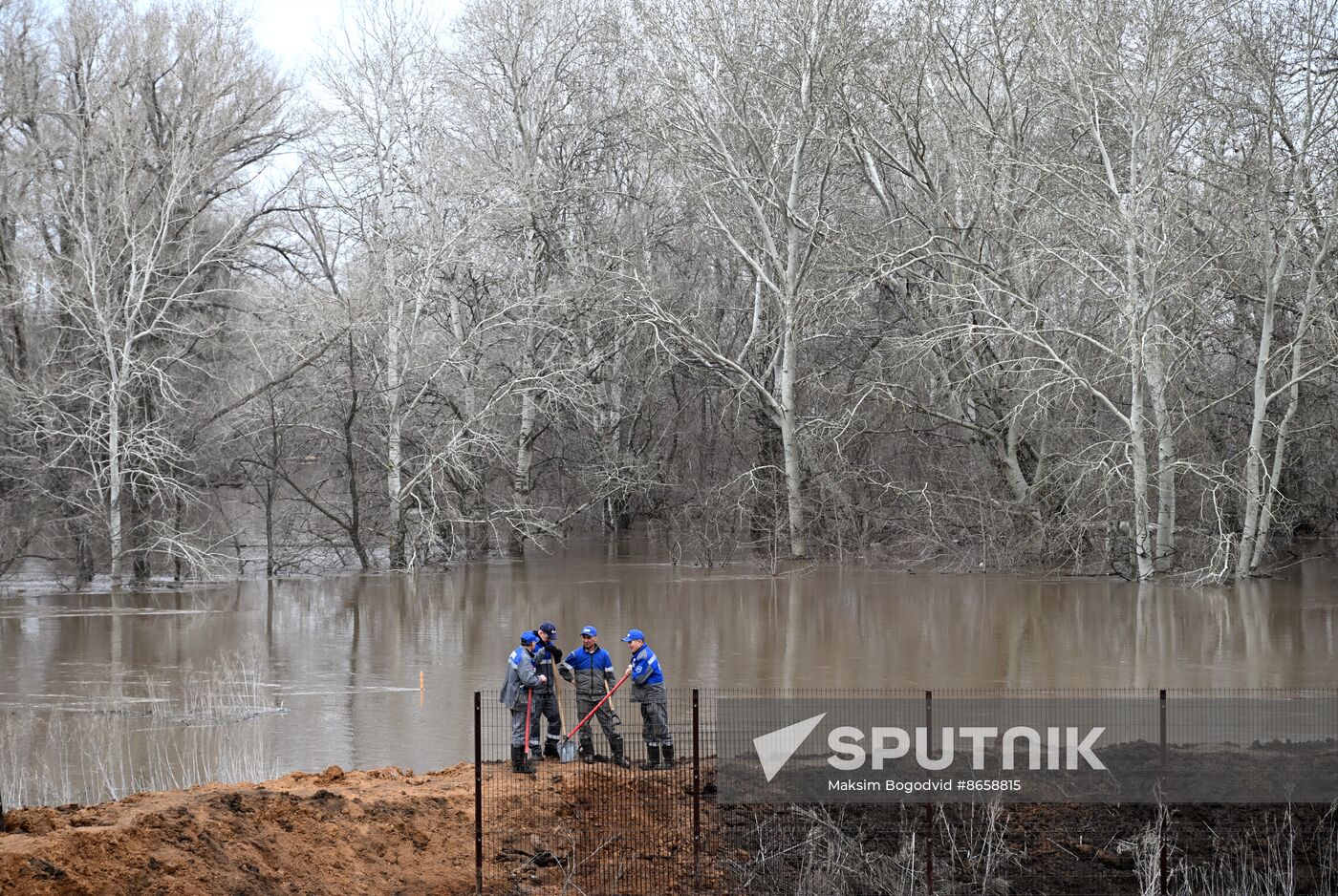 Russia Orenburg Floods
