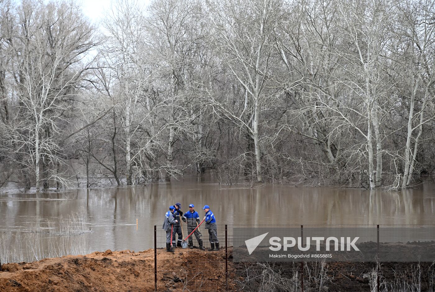 Russia Orenburg Floods