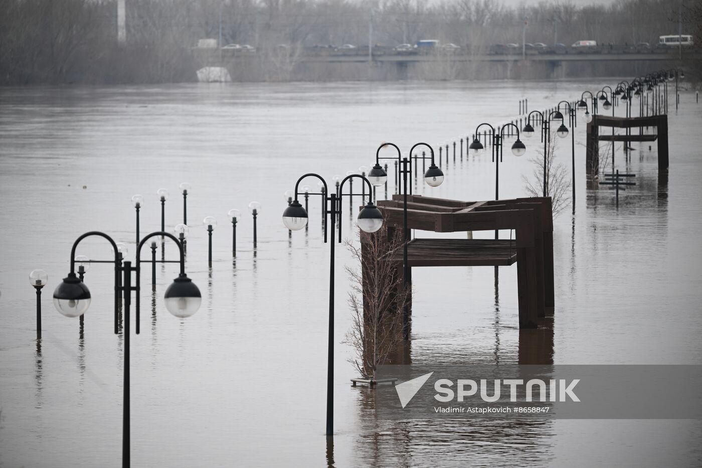 Russia Orenburg Floods