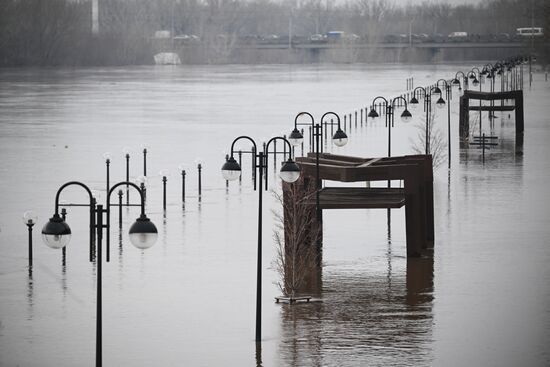 Russia Orenburg Floods