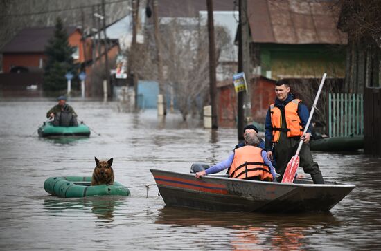 Russia Orenburg Floods