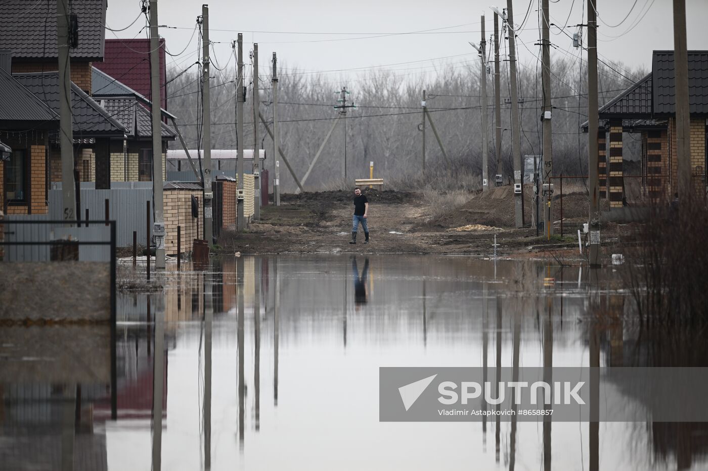 Russia Orenburg Floods