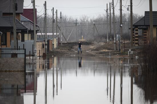 Russia Orenburg Floods