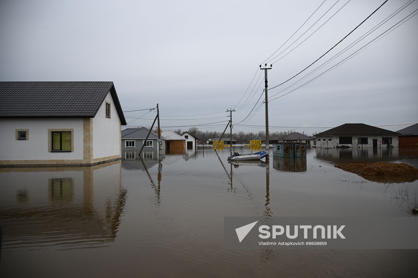 Russia Orenburg Floods