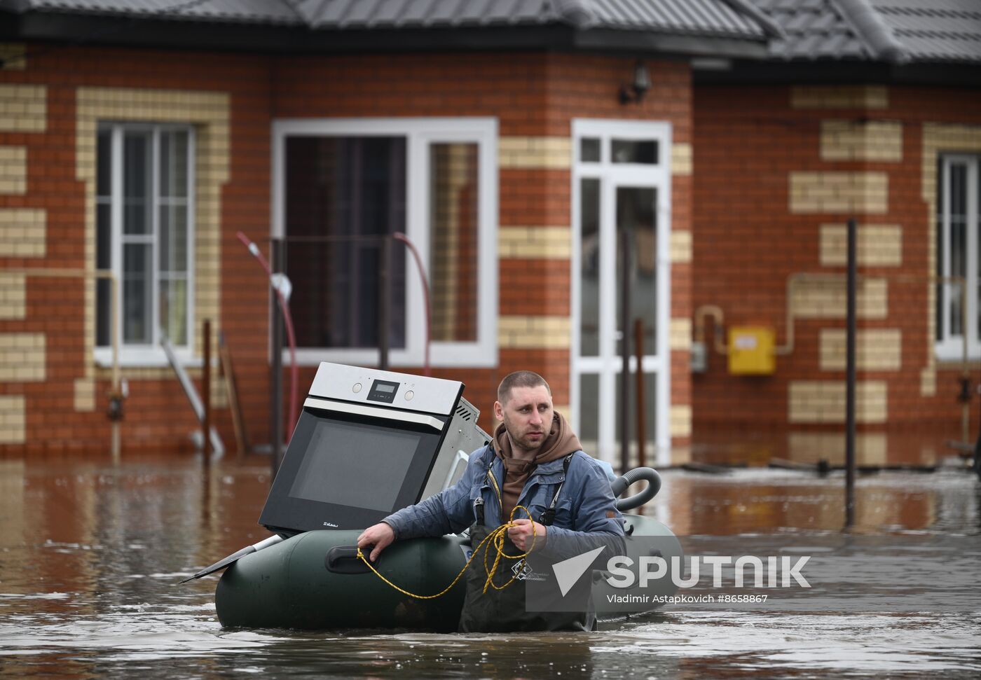 Russia Orenburg Floods