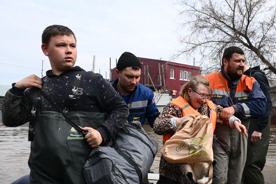 Russia Orenburg Floods