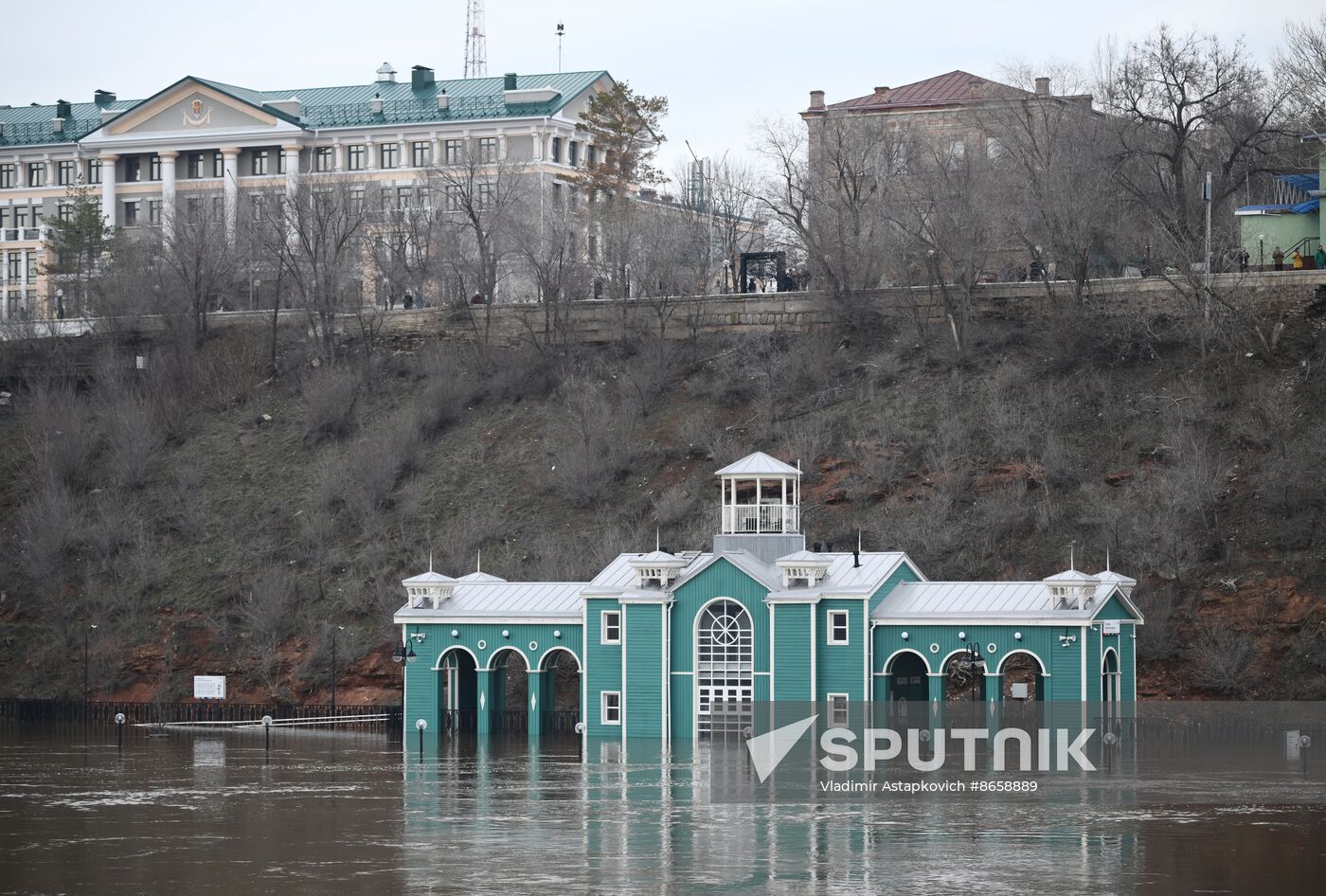 Russia Orenburg Floods