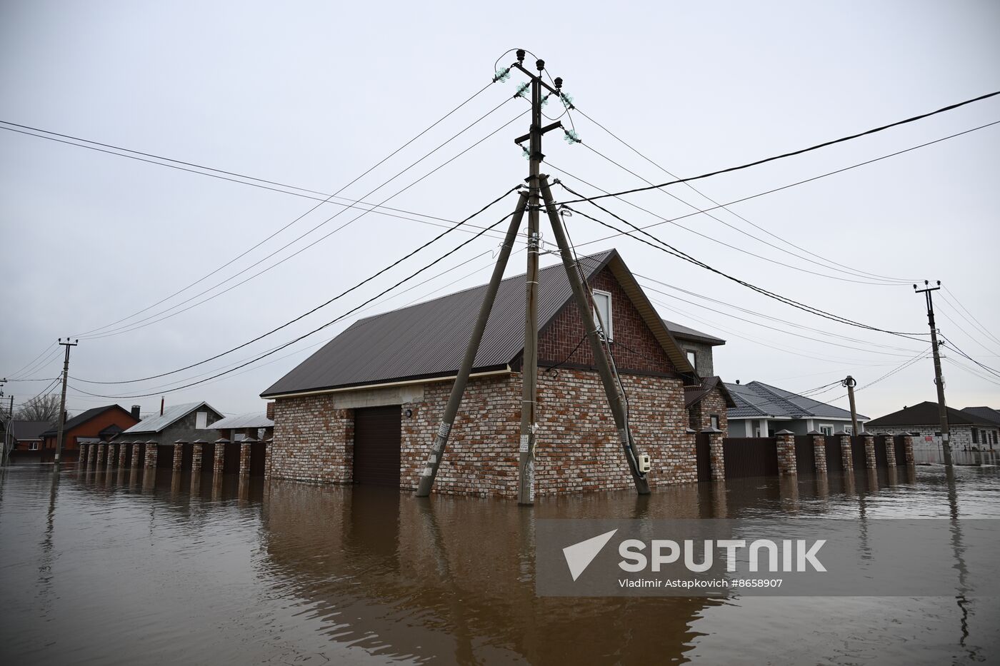 Russia Orenburg Floods