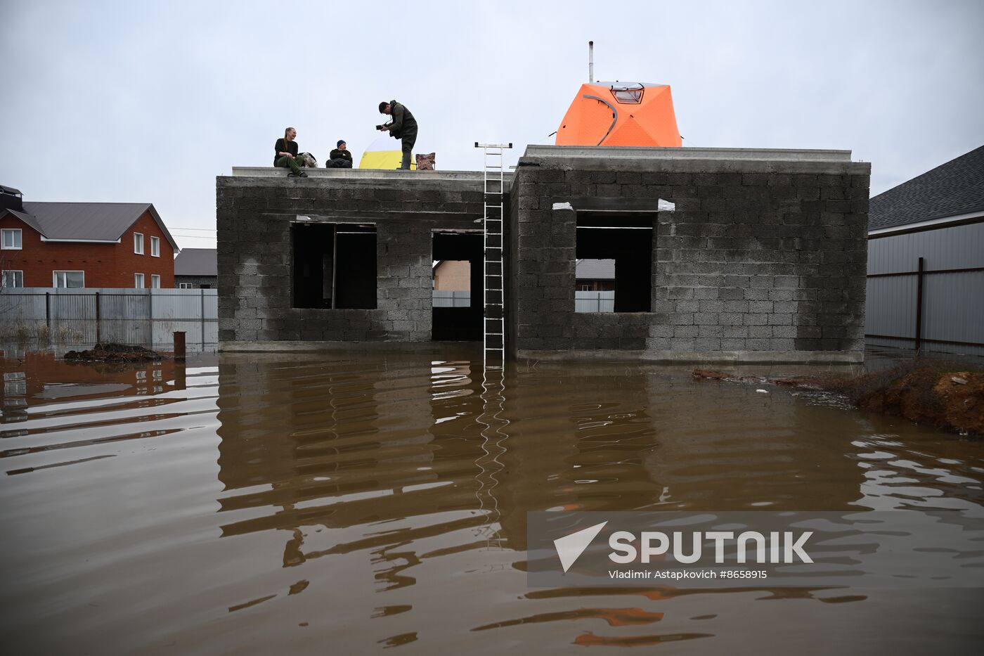 Russia Orenburg Floods