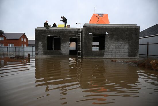 Russia Orenburg Floods