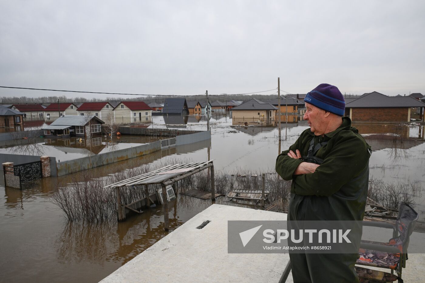 Russia Orenburg Floods