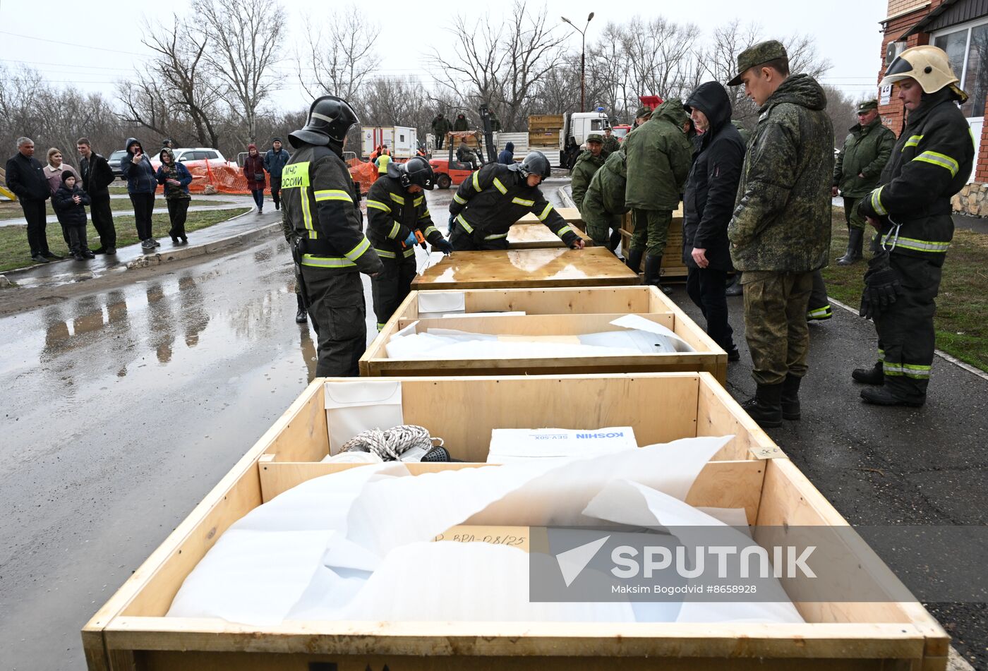 Russia Orenburg Floods