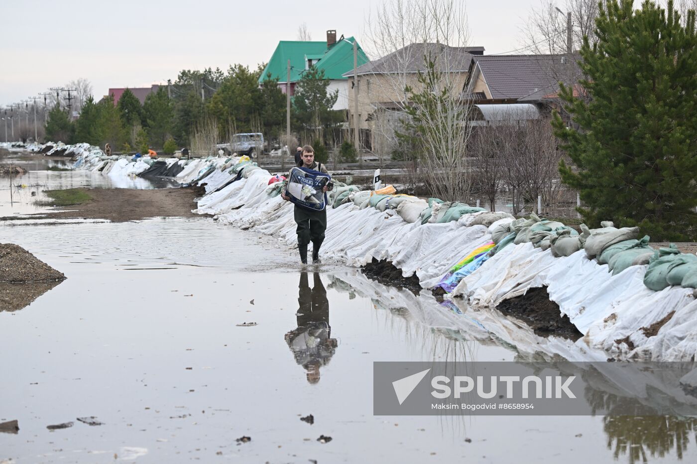 Russia Orenburg Floods