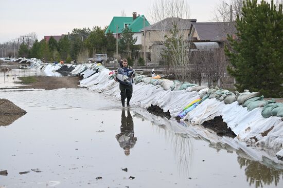 Russia Orenburg Floods