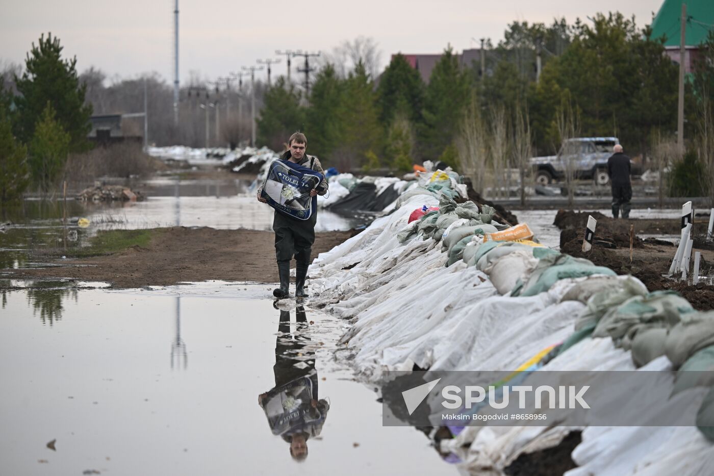 Russia Orenburg Floods