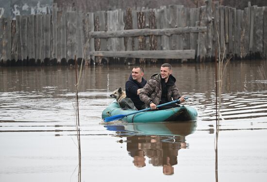 Russia Orenburg Floods