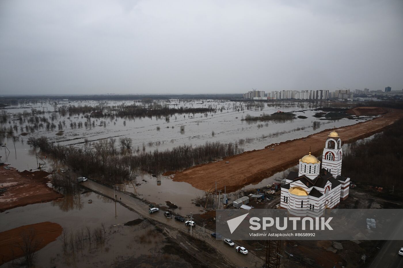 Russia Orenburg Floods