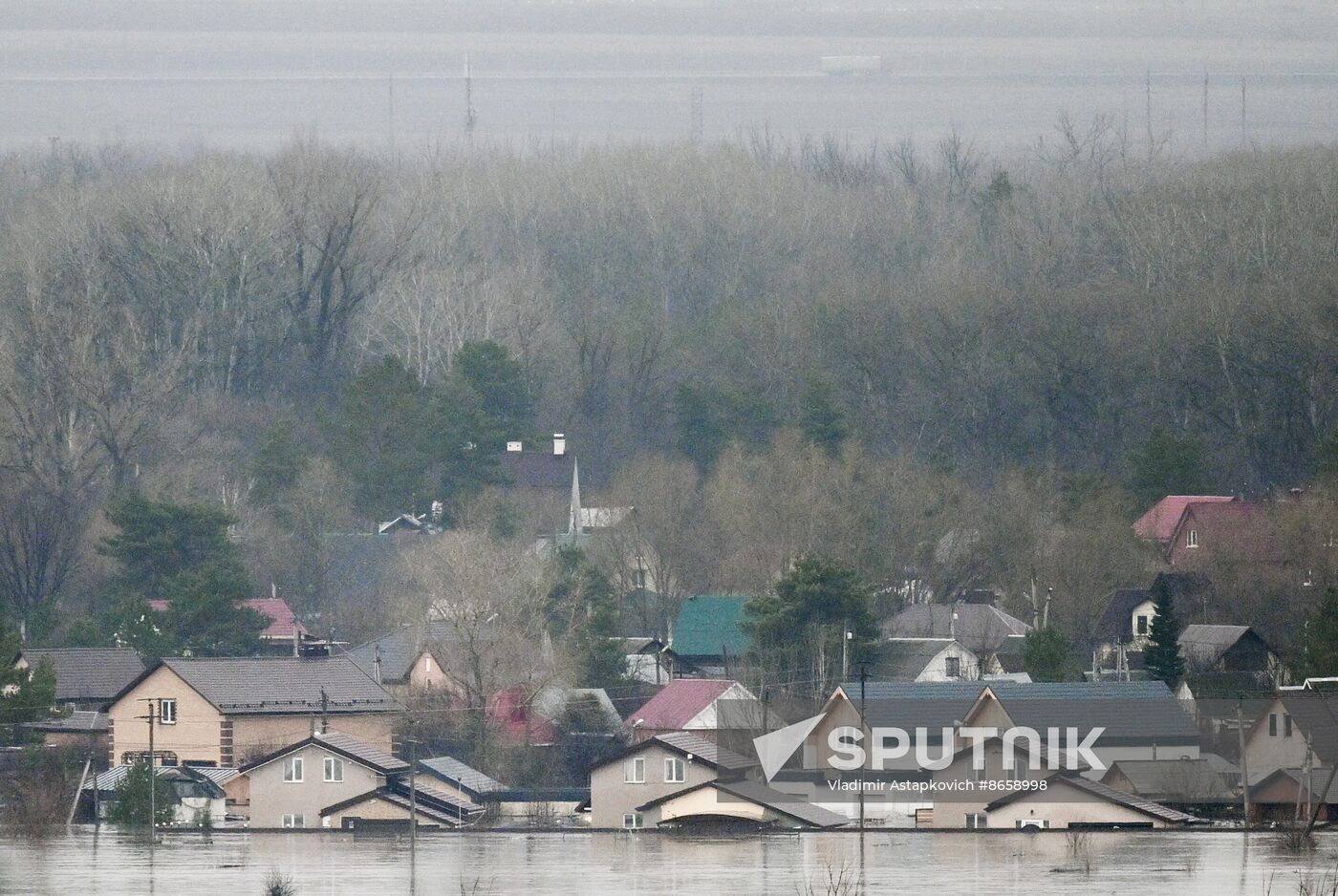 Russia Orenburg Floods