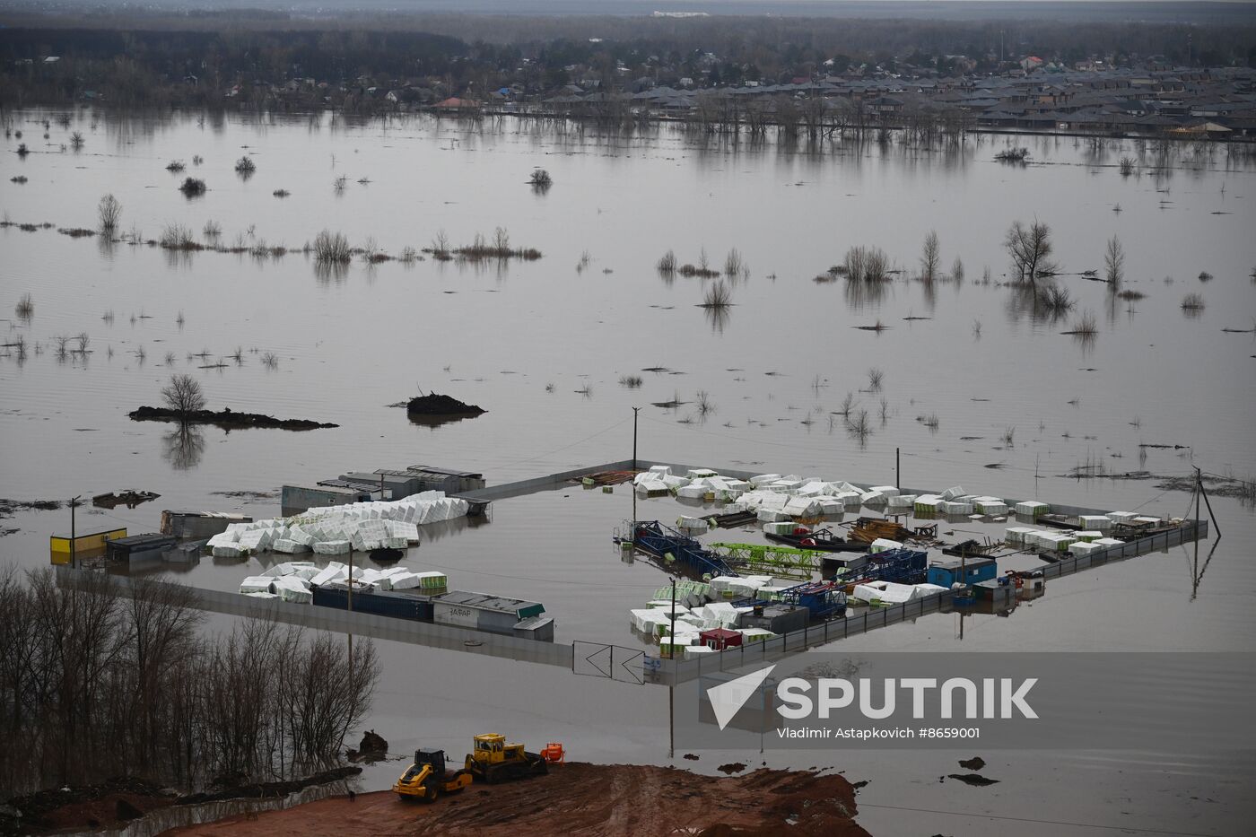 Russia Orenburg Floods