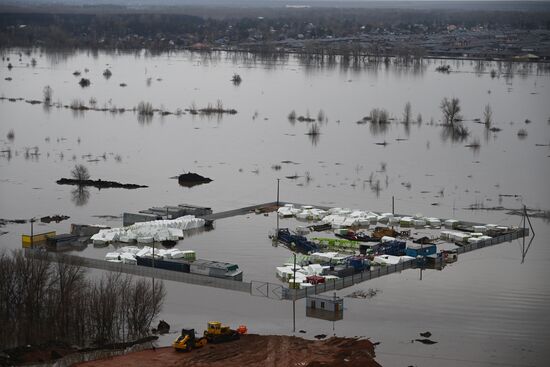 Russia Orenburg Floods