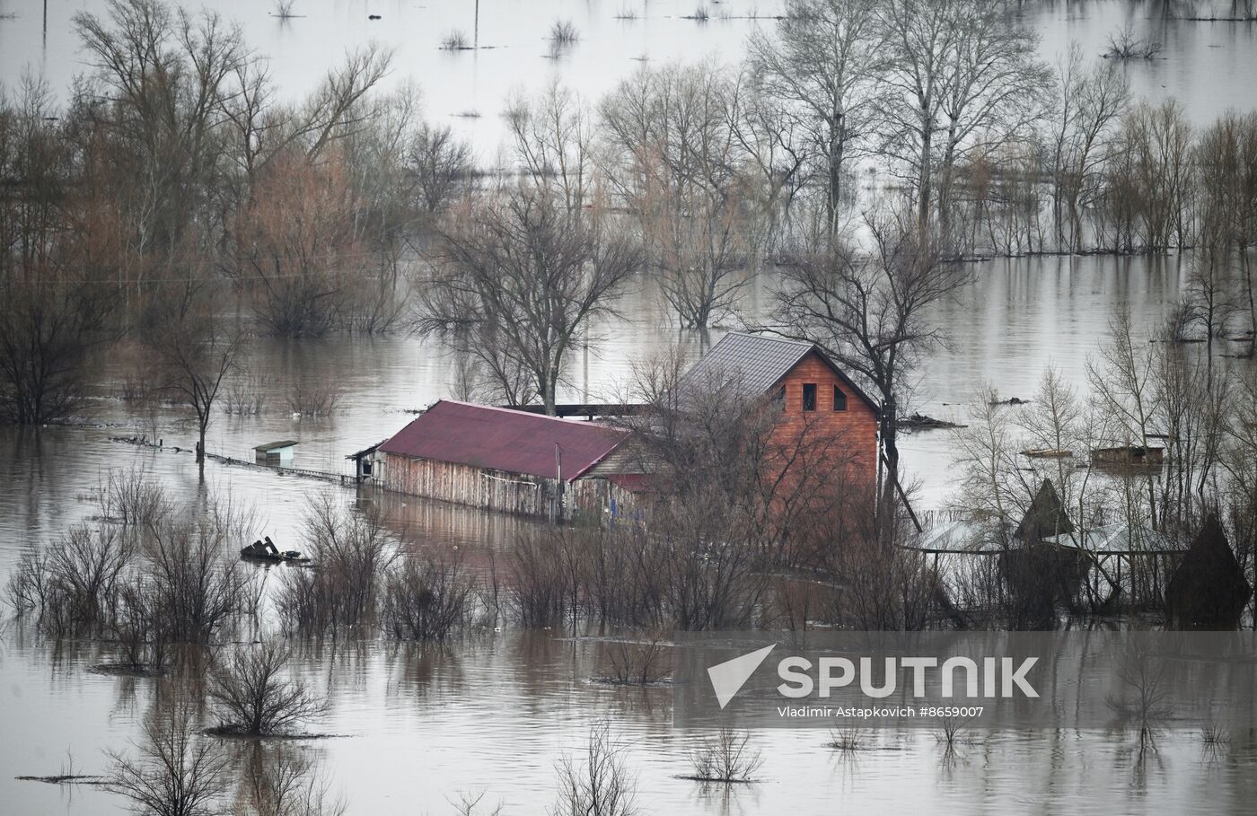 Russia Orenburg Floods