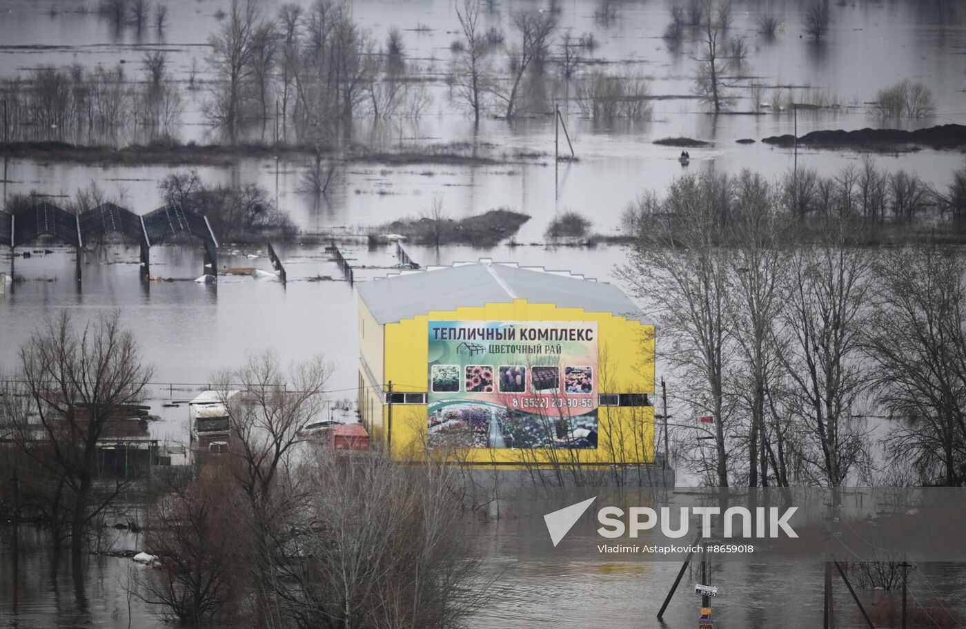 Russia Orenburg Floods