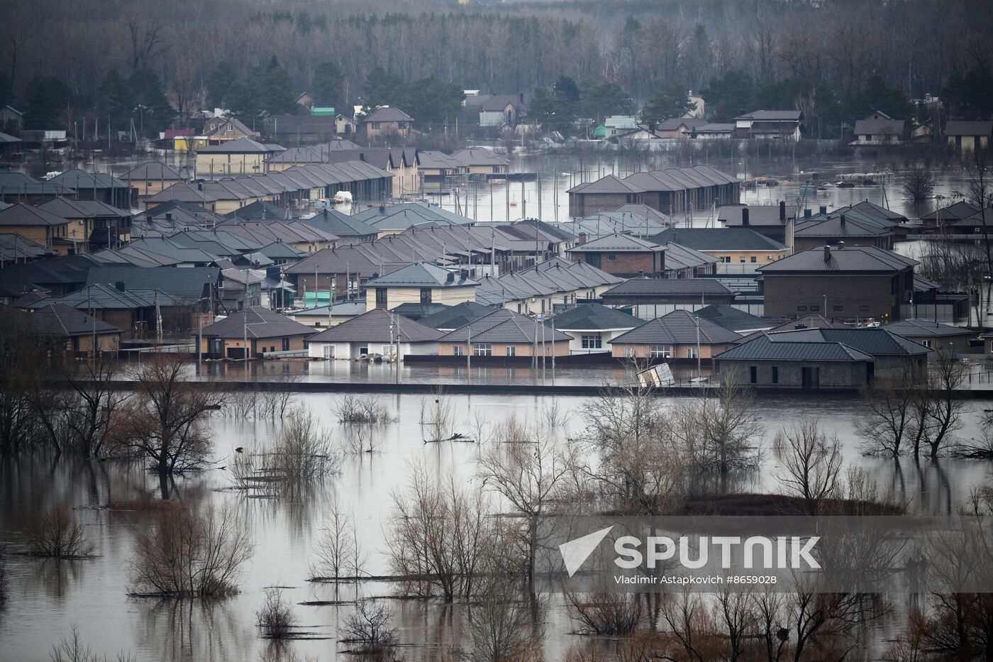 Russia Orenburg Floods