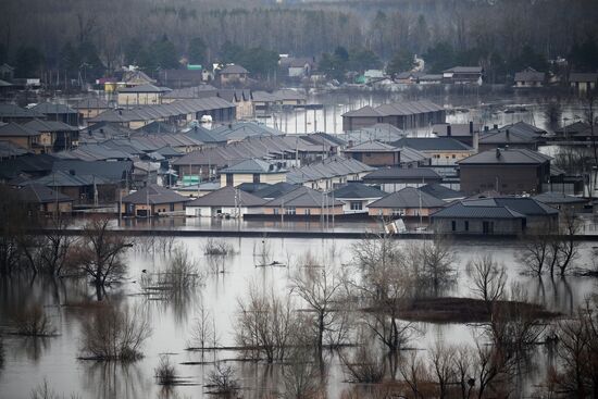 Russia Orenburg Floods