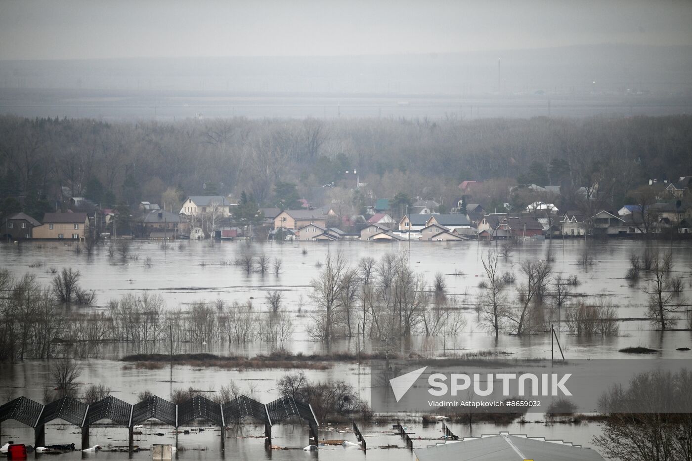 Russia Orenburg Floods