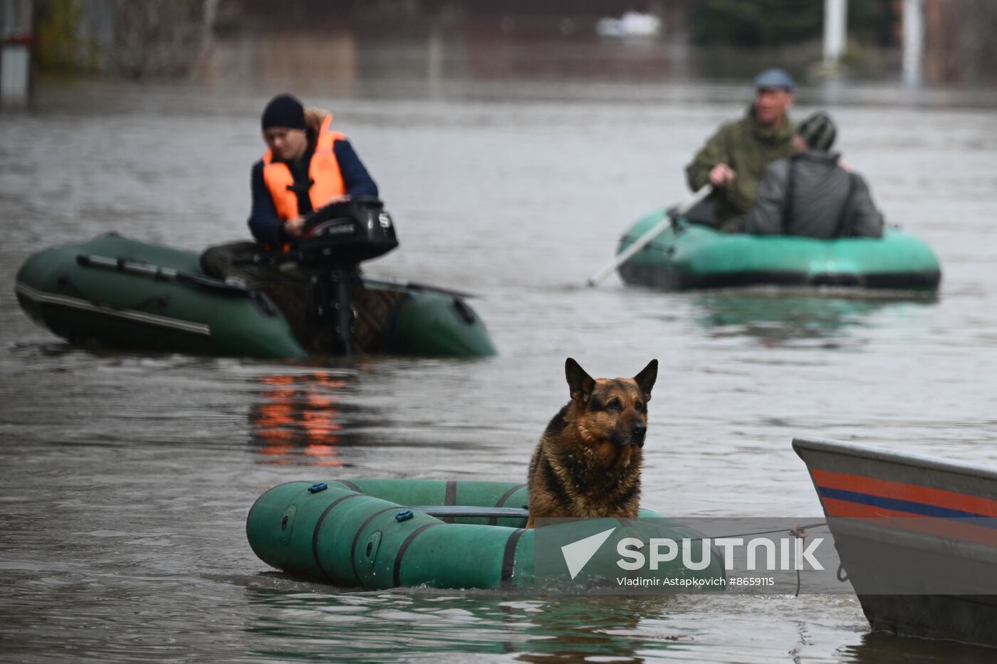 Russia Orenburg Floods