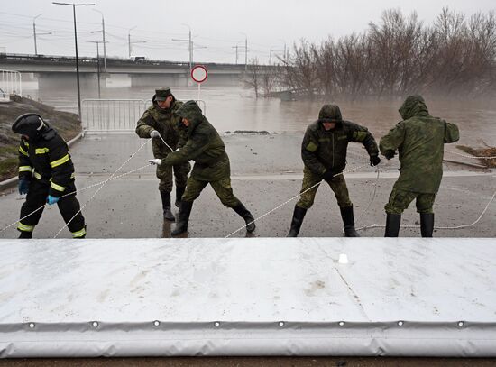 Russia Orenburg Floods