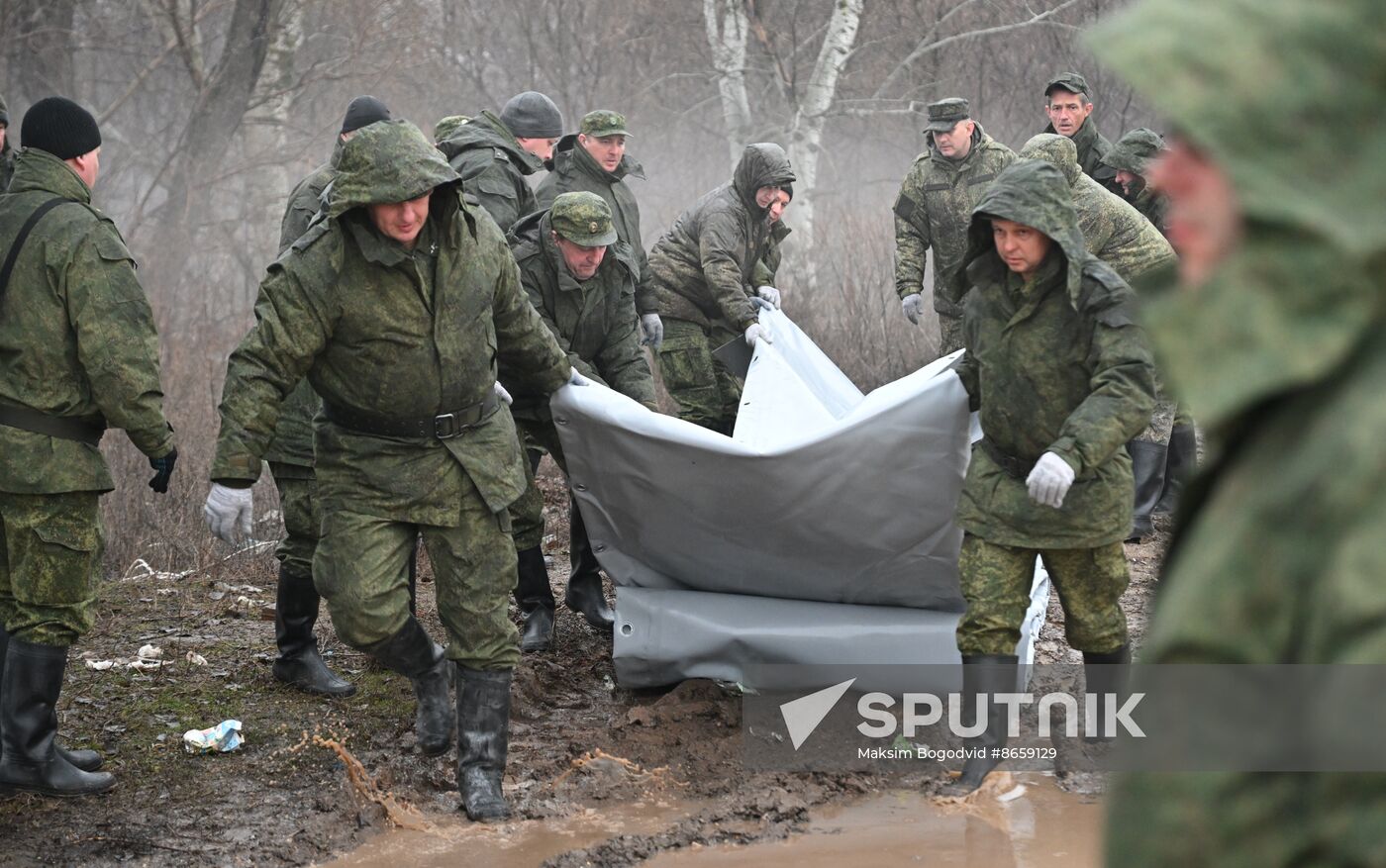 Russia Orenburg Floods